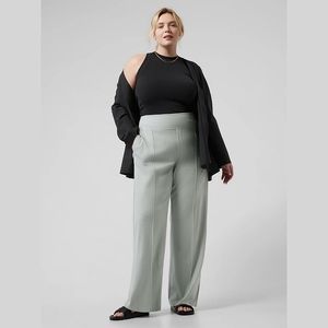 Athleta Eastbound Wide Pant - Coast Grey - 20